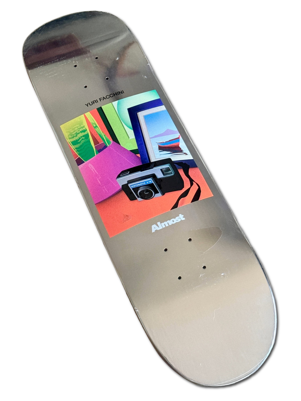 RARE Almost Facchini Life Stills IMPACT Light Skateboard Deck 8.375 x 31.9 RARE Almost Facchini Life Stills IMPACT Light Skateboard Deck 8.375 x 31.9
