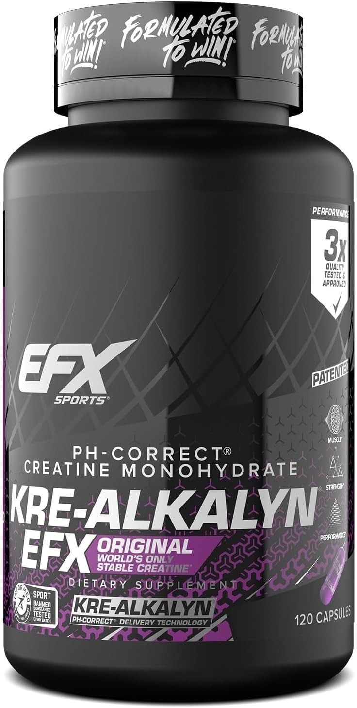 EFX Sports, Kre-Alkalyn EFX, 120 Capsules EFX Sports, Kre-Alkalyn EFX, 120 Capsules