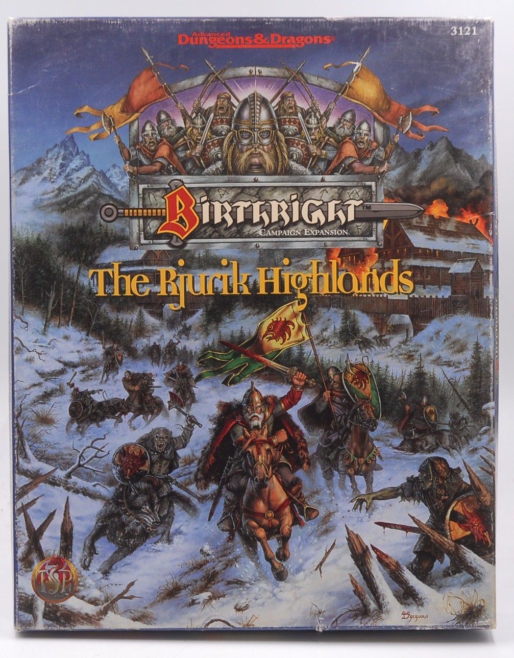 The Rjurik Highlands (AD&D 2nd Edition, Birthright Campaign Expansion, 3121) Ant