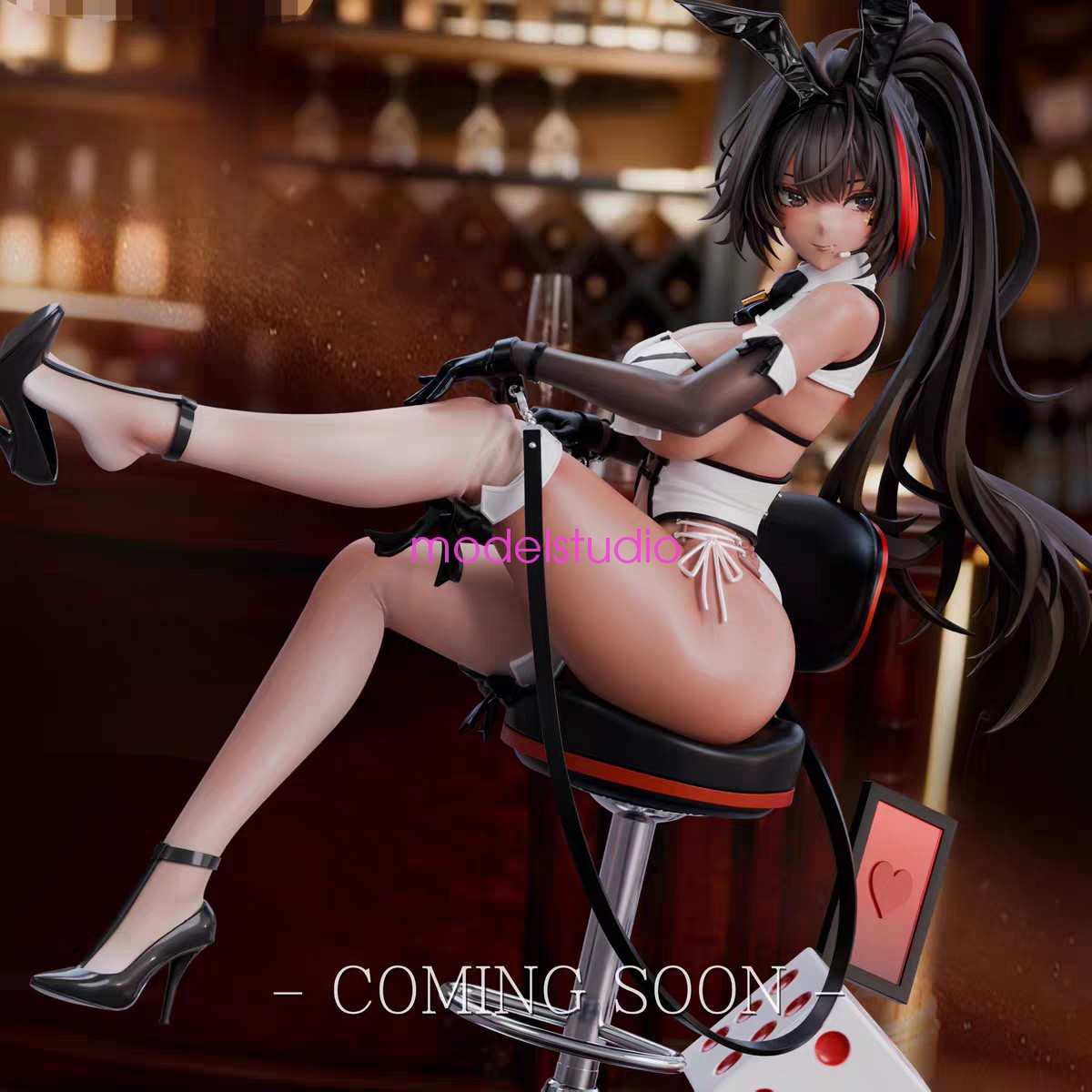 QBYGZ Studio NIKKE Bey Model Pu Pre-order Bunny Girl 1/6 Scale Painted Anime