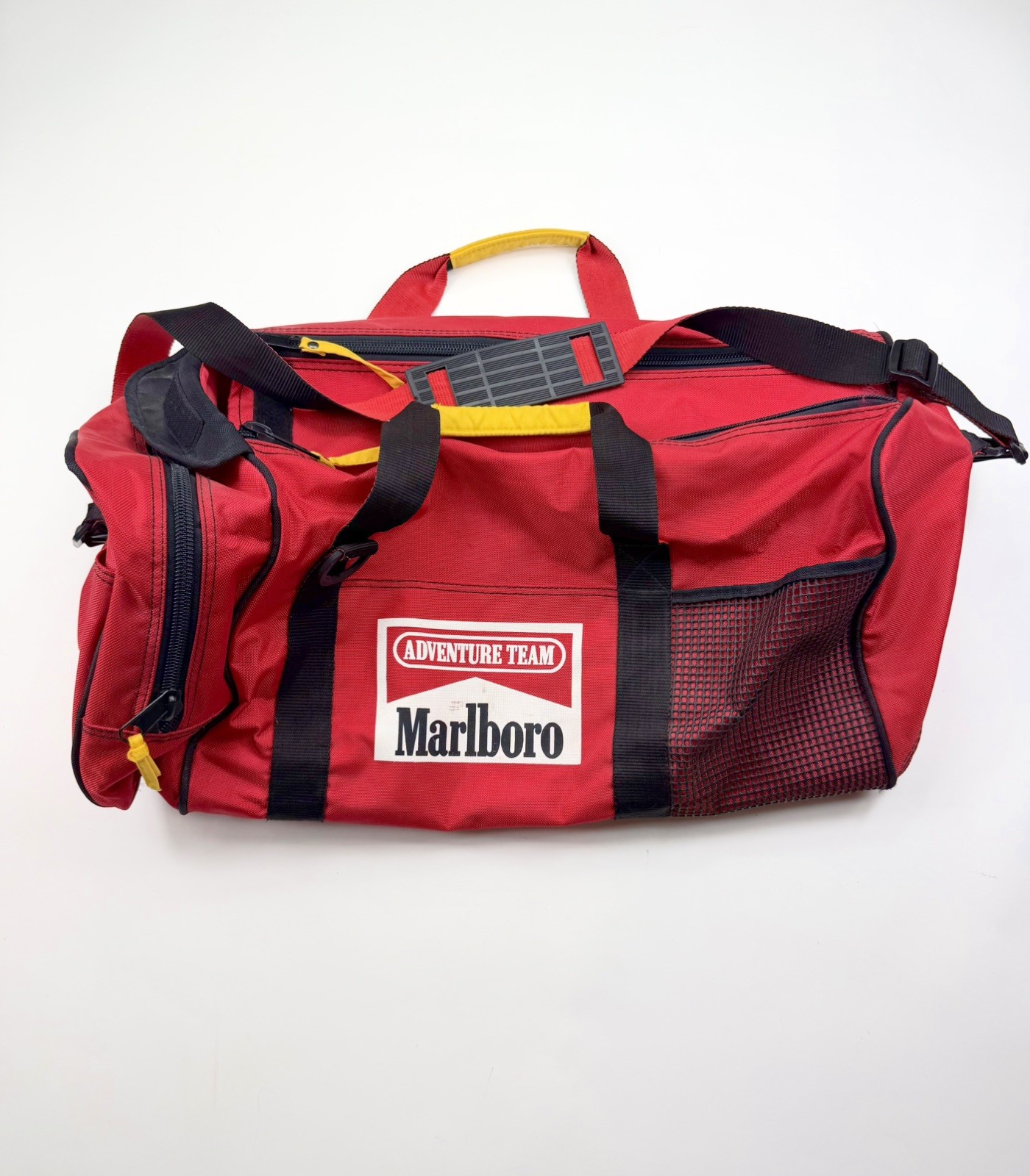 Marlboro Adventure Team Duffel Bag Vintage 1990s Gym Bag Rare many Pockets Marlboro Adventure Team Duffel Bag Vintage 1990s Gym Bag Rare many Pockets