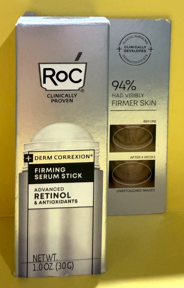 RoC Derm Correxion Firming Serum Advanced Retinol Face Stick No date dmg
