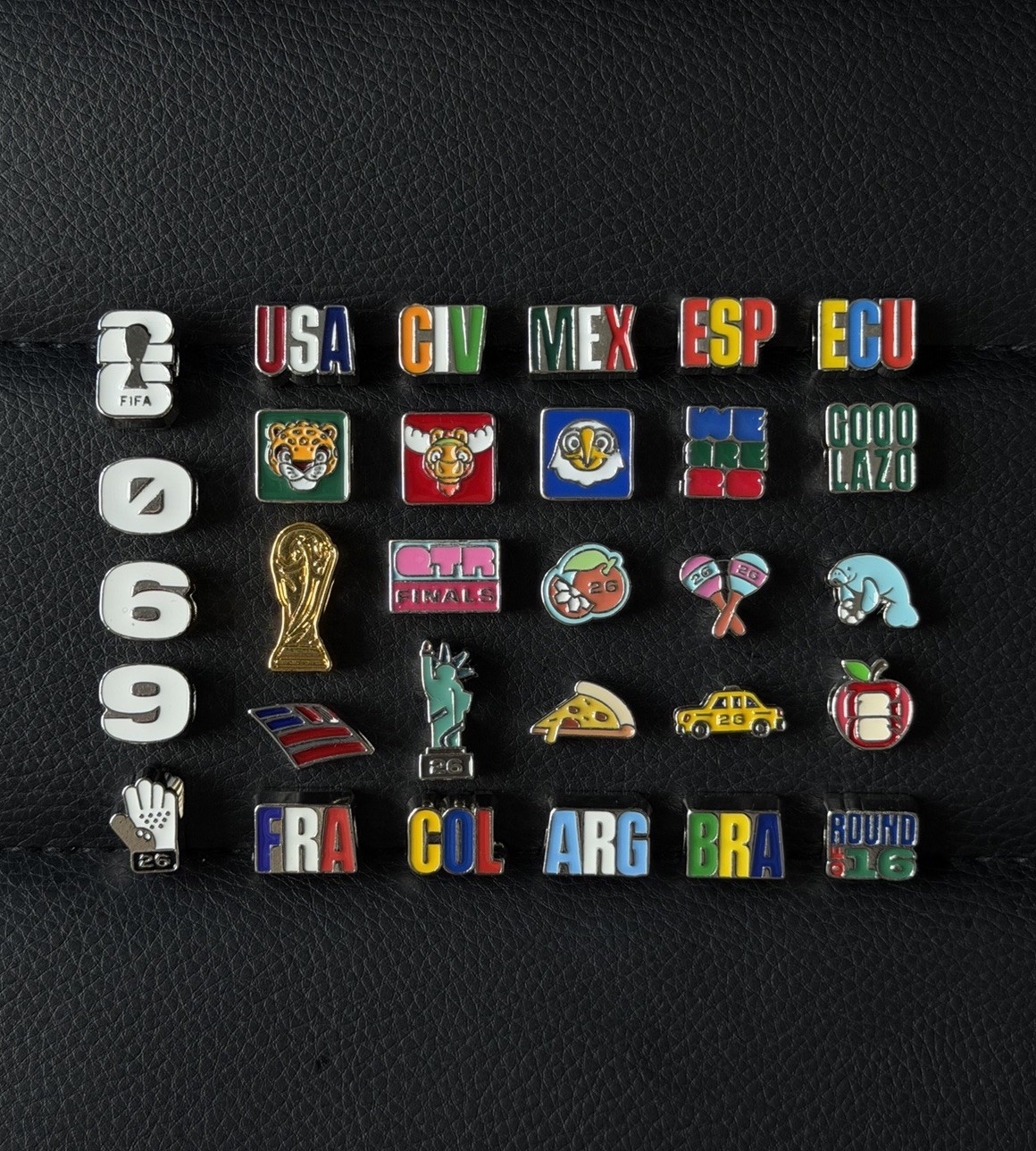 FIFA World Cup 2026 Bank of America Bracelet Charms