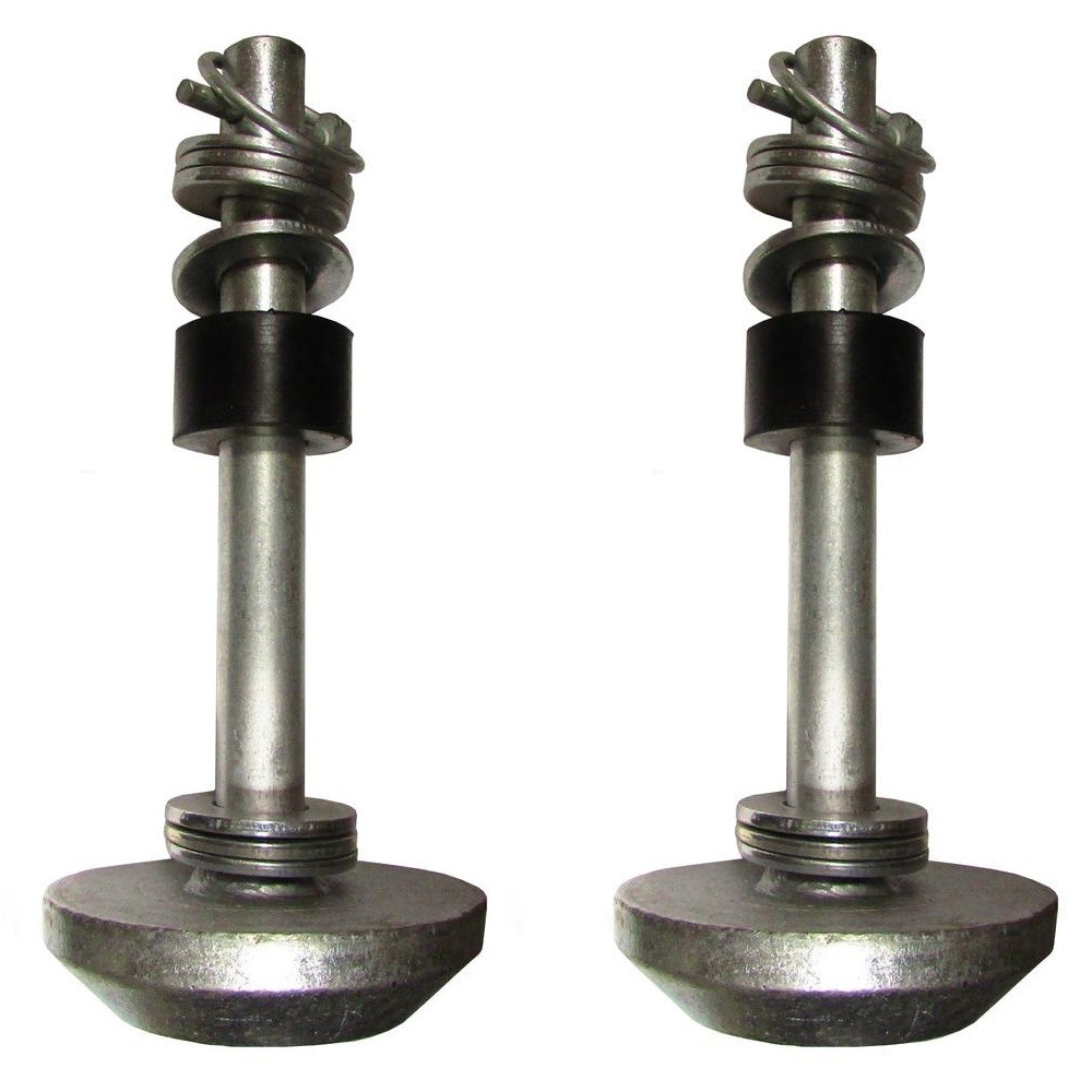 Qty 2: Snow Plow Blade Skid Shoe Fits Universal Products Replaces 100-3133