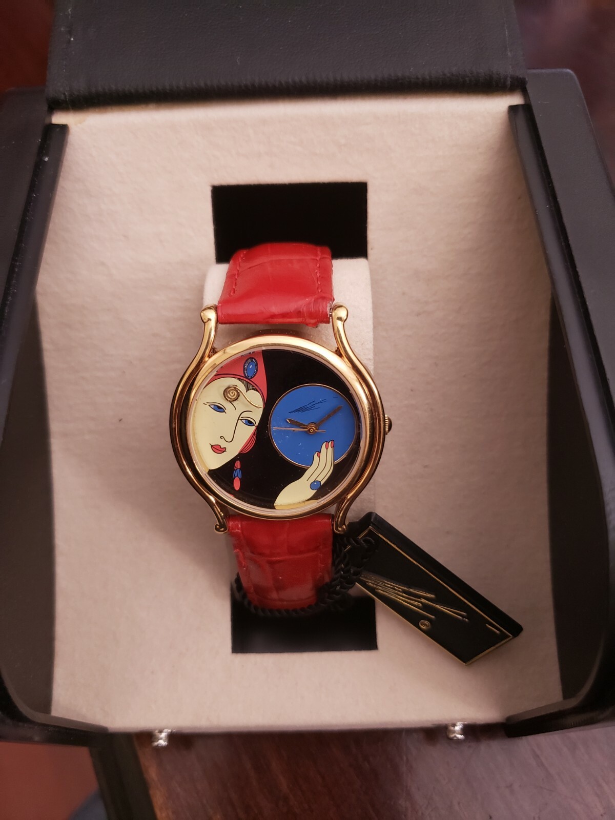 Erte Ladies Watch Limited Edition Art Deco Style w Original  Box