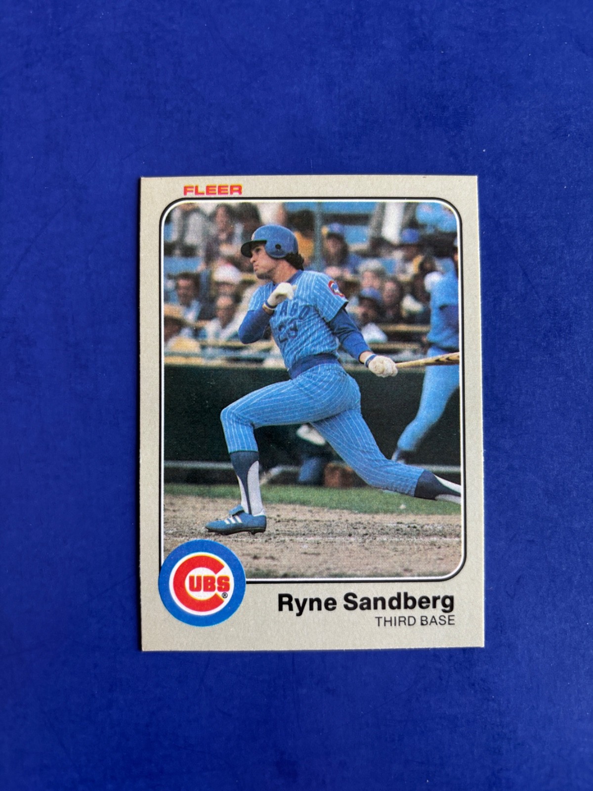 1983 Fleer Ryne Sandberg #507 RC rookie MINT or better pulled from pack CUBS