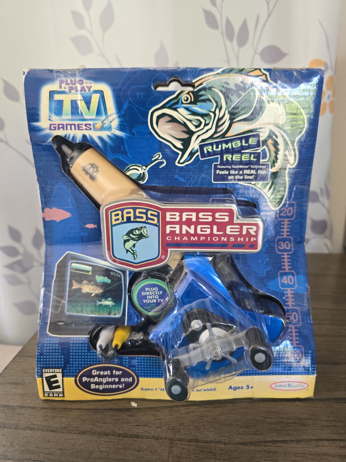 2005 Jakks Bass Angler Championship Fishing TV Plug & Play Video Game NEW SEALED 2005 Jakks Bass Angler Championship Fishing TV Plug & Play Video Game NEW SEALED