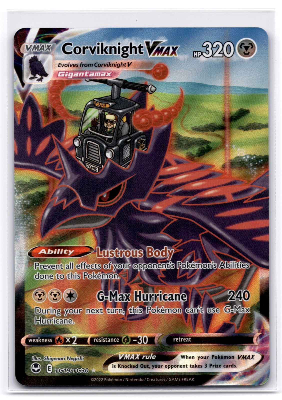 Corviknight VMAX TG19/TG30 Holofoil - Pokemon SWSH12: TG - NM