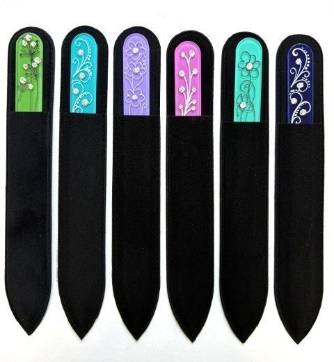 GlassFuzion = Glass nail files . They never wear out. Guarantee