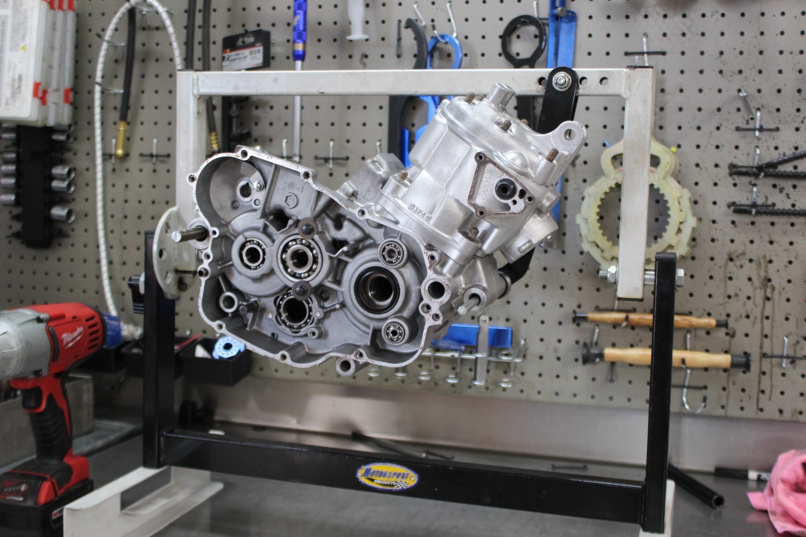 04-09 KAWASAKI KX250F Engine Rebuild Service Complete Bottom Top End Vapor Blast