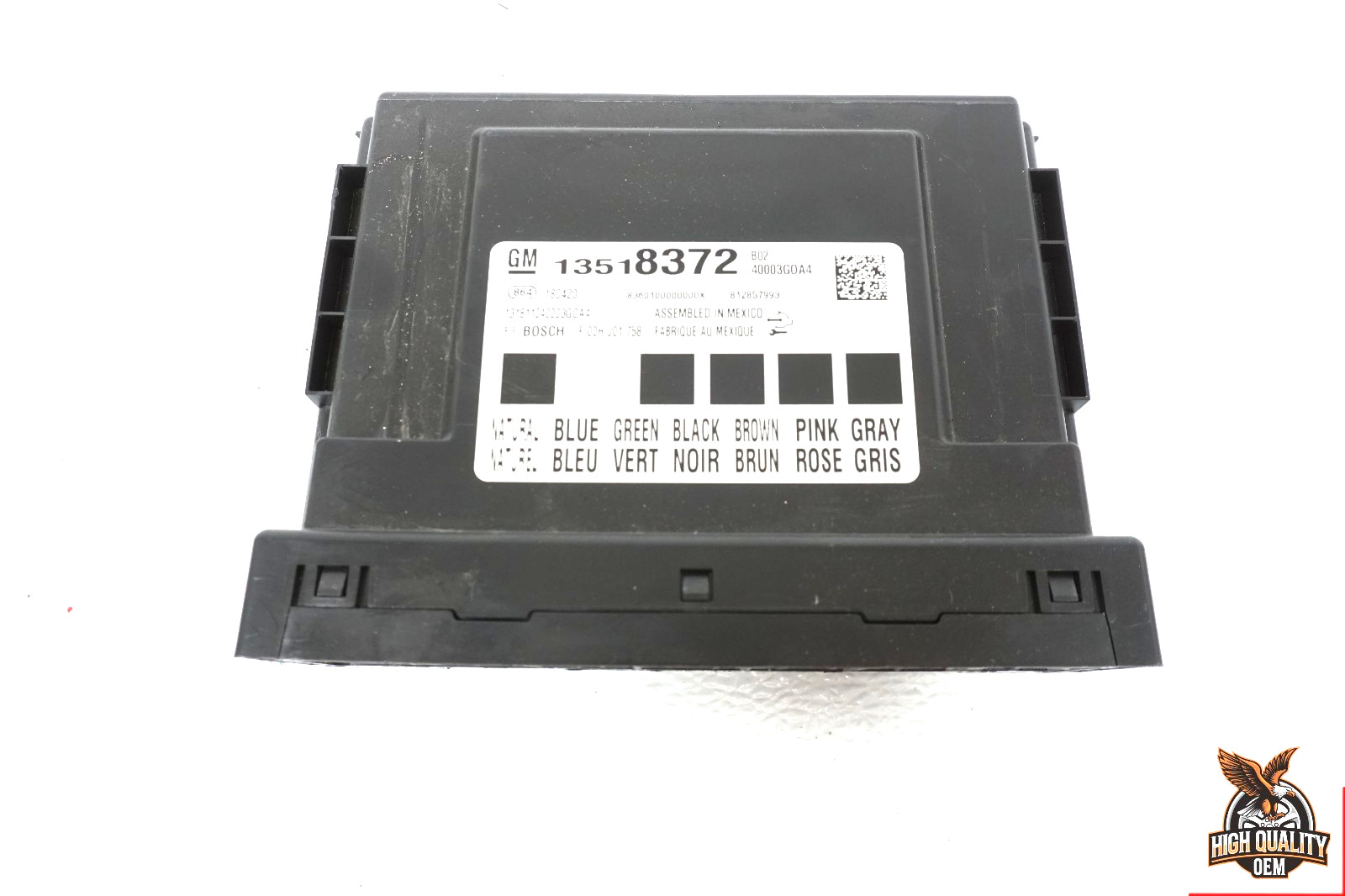 2018 CHEVROLET MALIBU OEM BCM BODY CONTROL COMPUTER MODULE 13518372