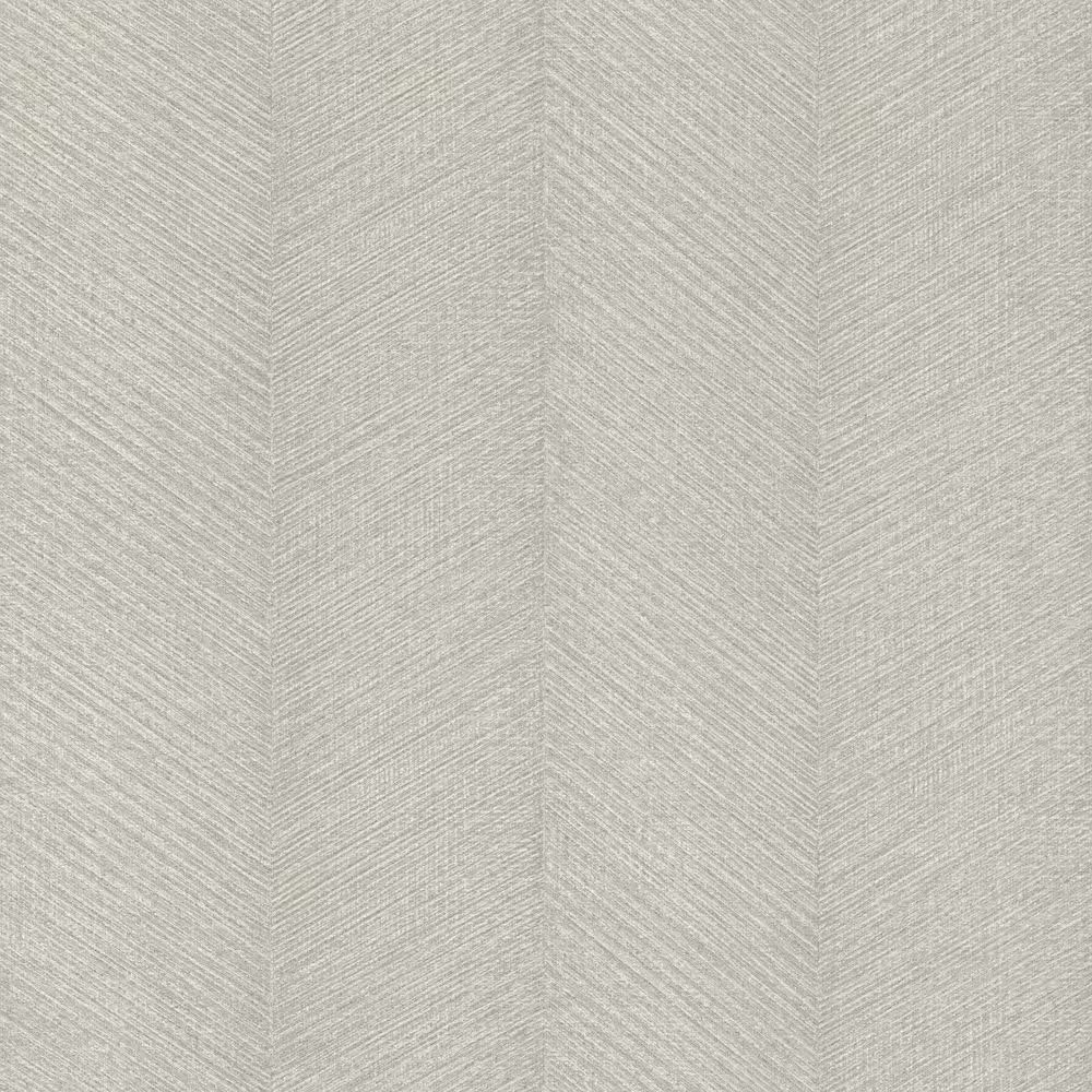 Ione Grey Textured Chevron Wallpaper