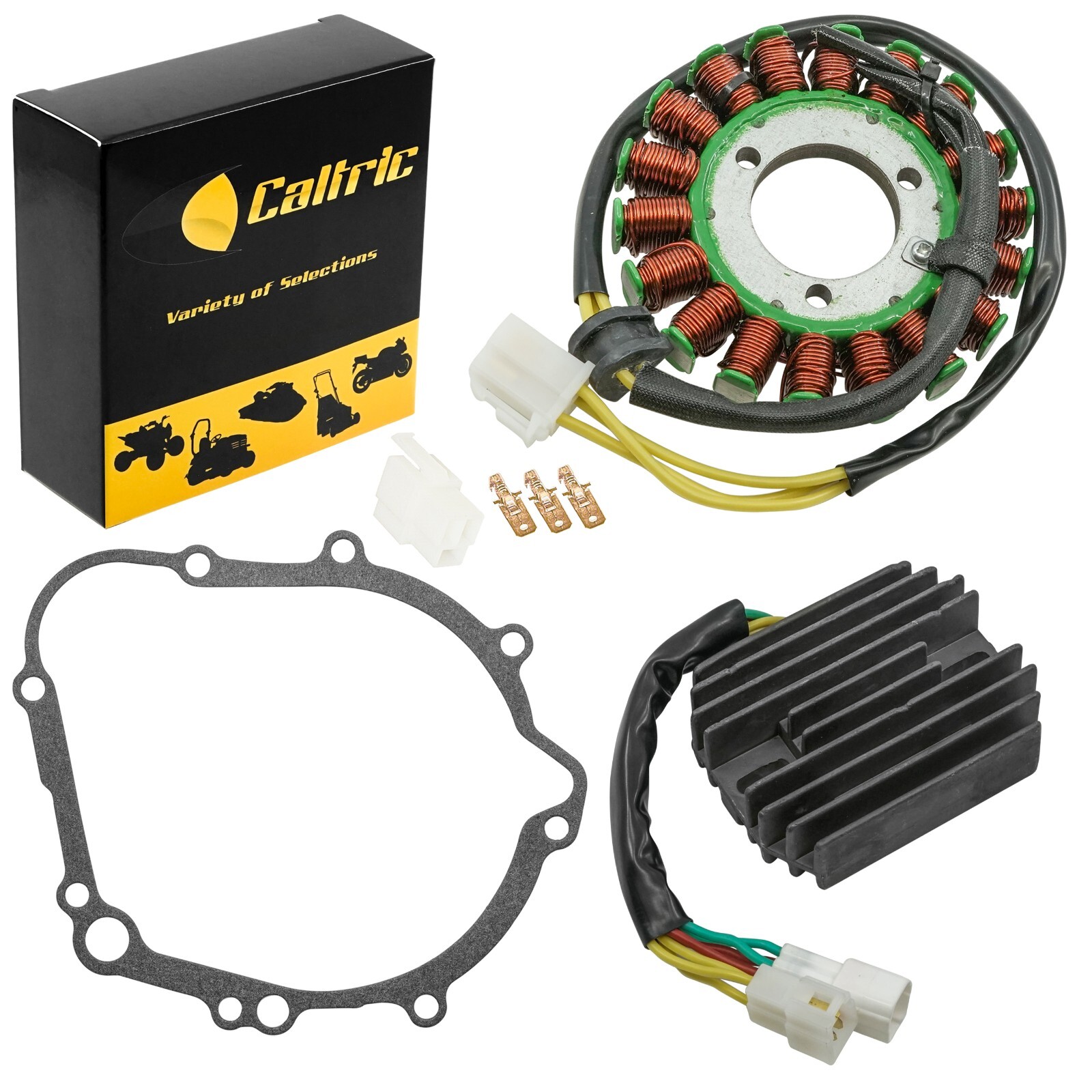 Stator & Regulator Rectifier for Suzuki GSXR600 GSX-R600 2006-2024 W/Gasket