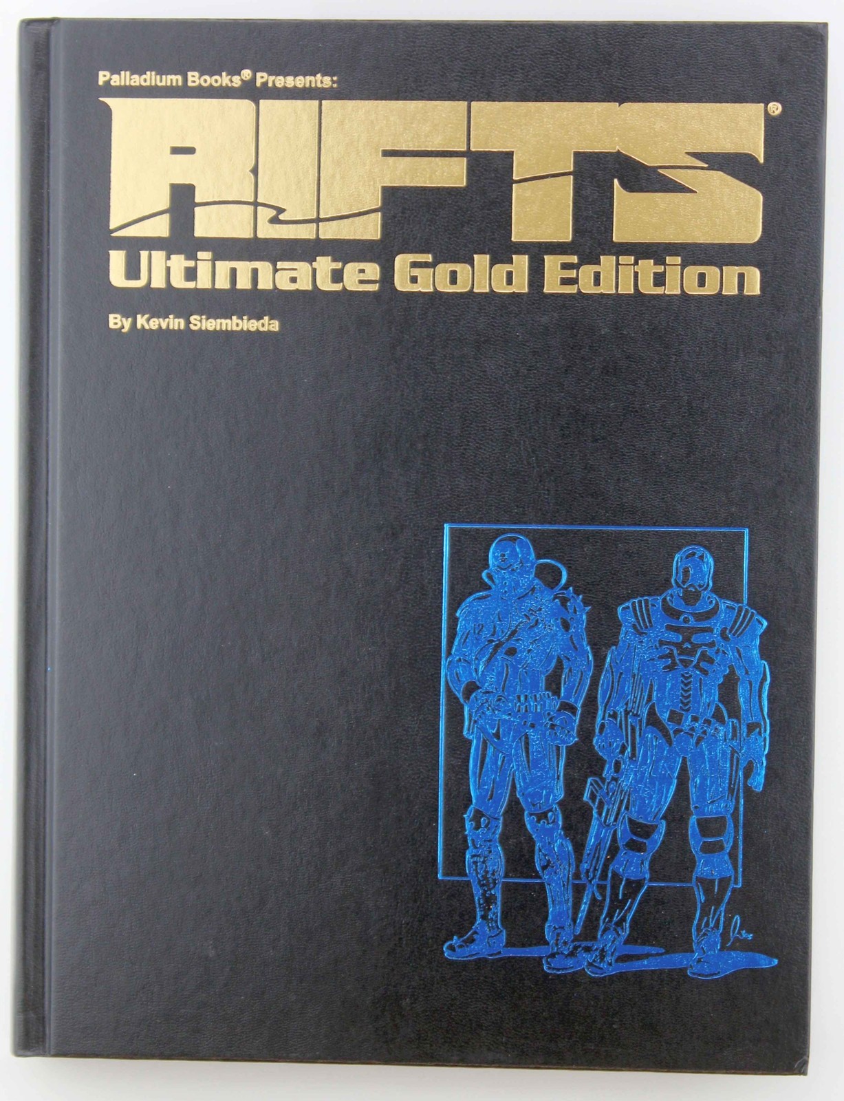 Signed: The Rifts RPG Ultimate Gold Edition VG+ Kevin Siembieda Palladium Autogr