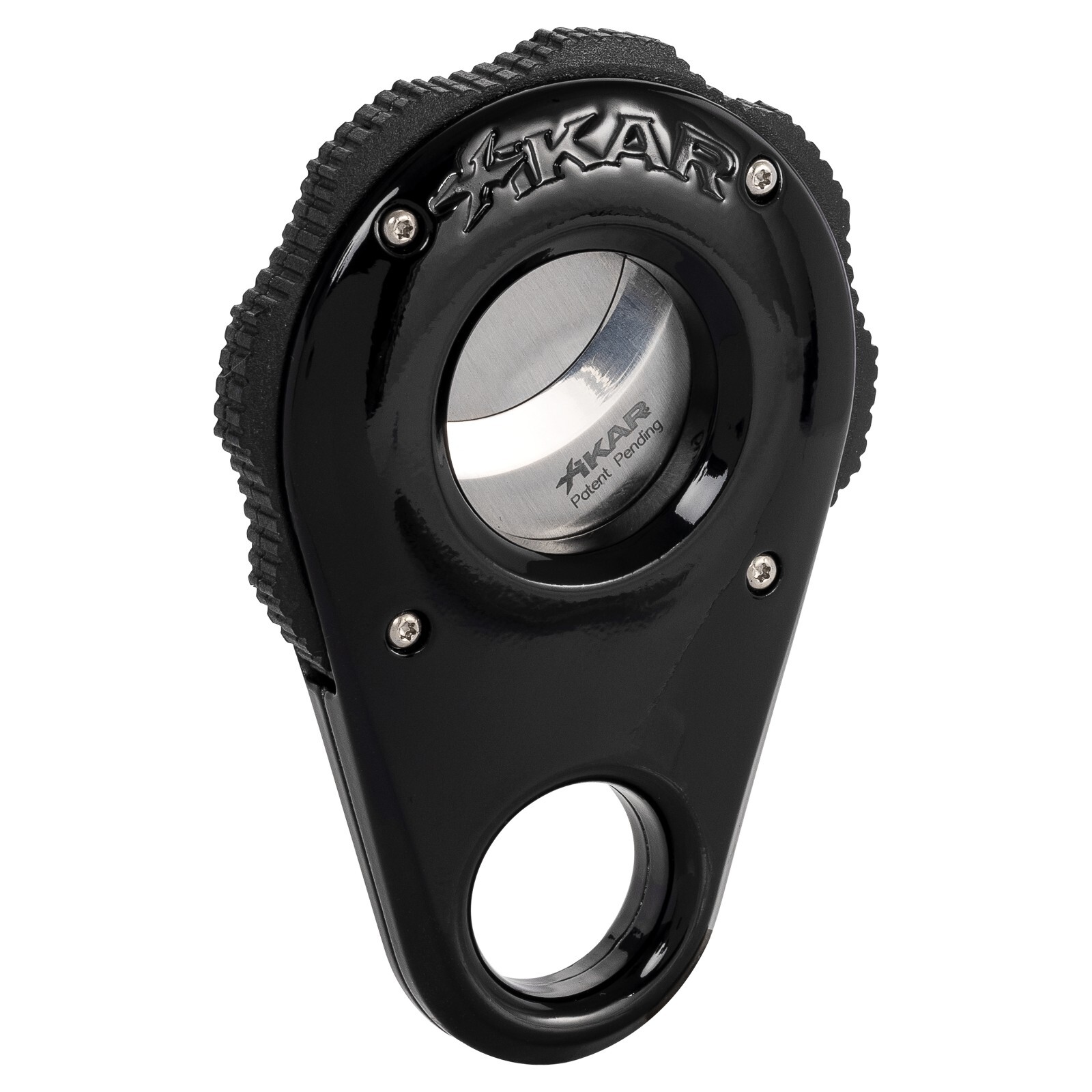 Xikar Revolution Rotary Action Steel Cigar Cutter Power Assisted Cutting - Black