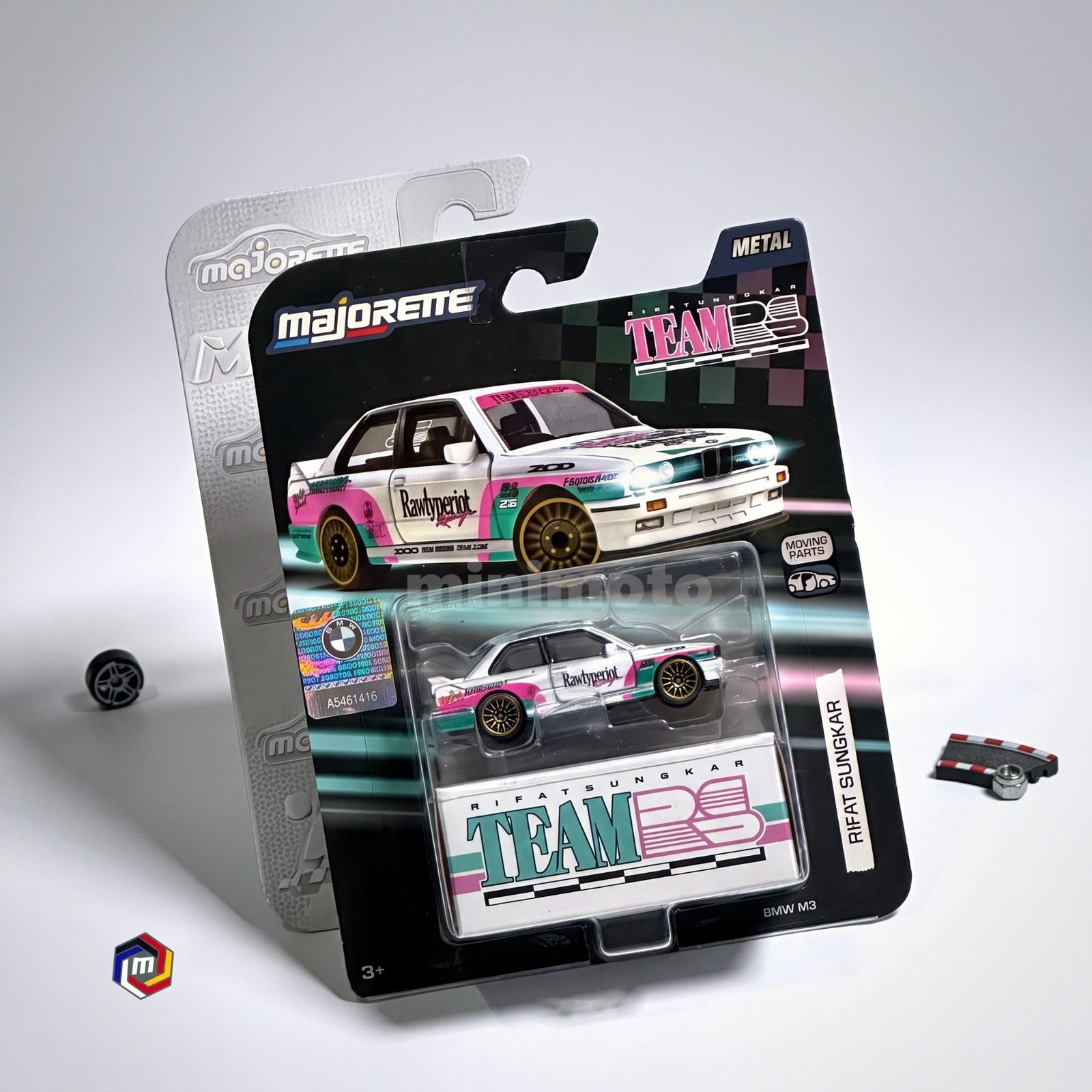 Majorette x Team RS Rifat Sungkar x Rawtype Riot BMW M3 E30 IDE 2026 Exclusive Majorette x Team RS Rifat Sungkar x Rawtype Riot BMW M3 E30 IDE 2026 Exclusive