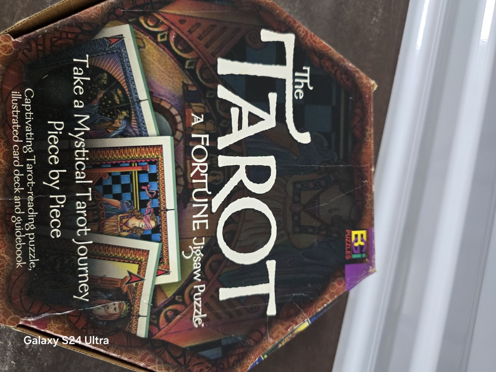 Vintage 2001 The Tarot: A Fortune Jigsaw Puzzle – 1000 Pieces, Cards & Guide