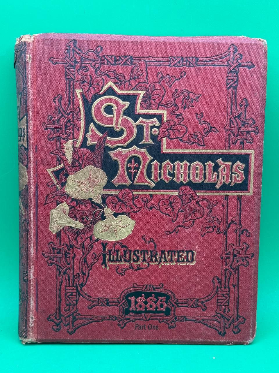 St. Nicholas Vol XIII Part 1 1885-1886 Bound Illustrated Magazine DM