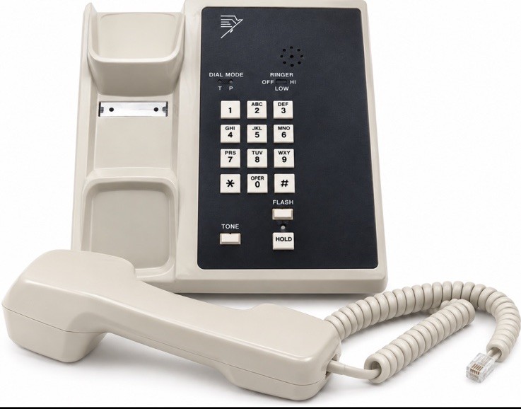 Vintage NOS Eagle Safe Set 600152-1 TSG Secure Analog Telephone CNSS