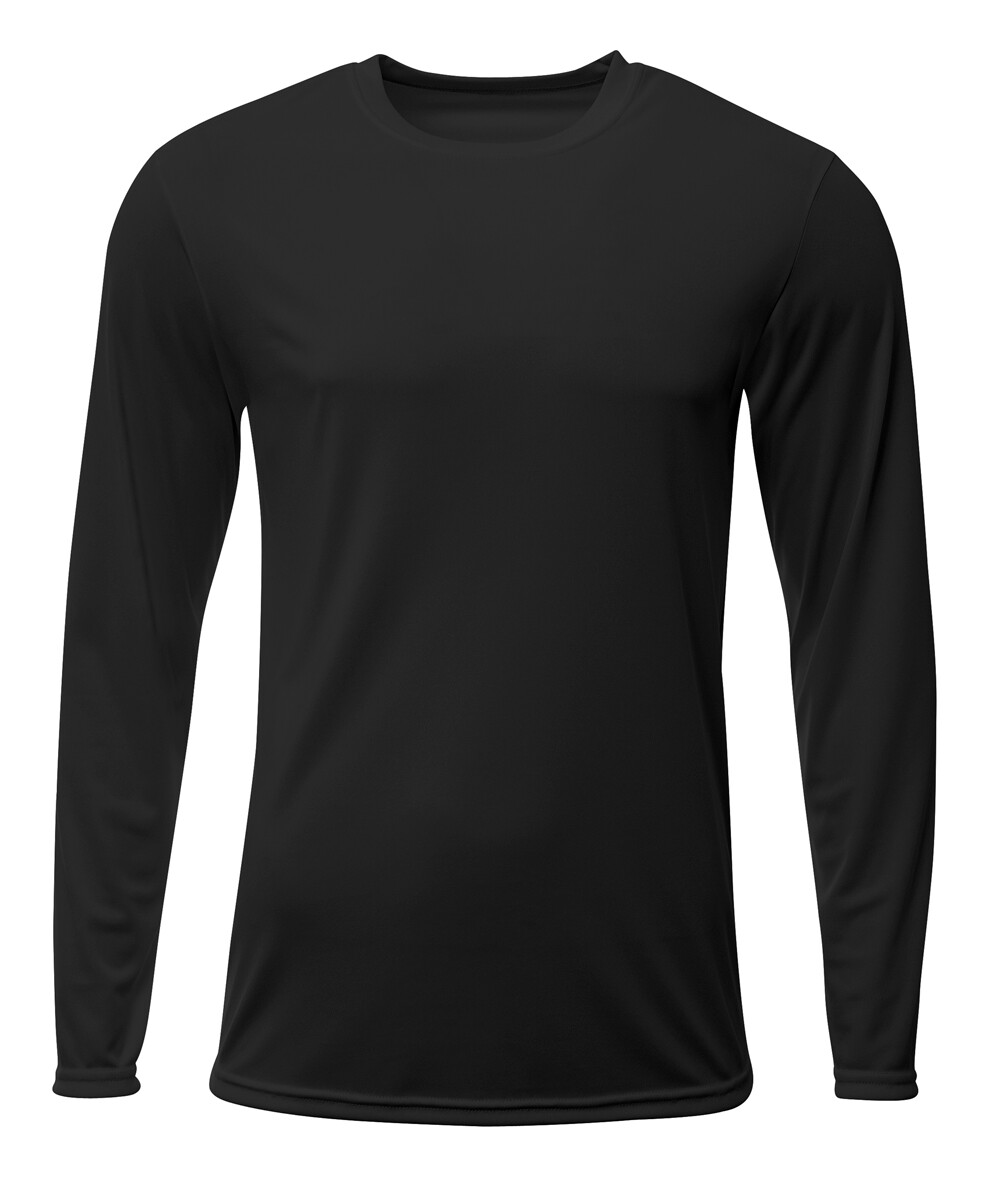 A4 Mens Dri-Fit Long Sleeve Polyester Moisture Wicking Sprint T-Shirt - N3425 A4 Mens Dri-Fit Long Sleeve Polyester Moisture Wicking Sprint T-Shirt - N3425