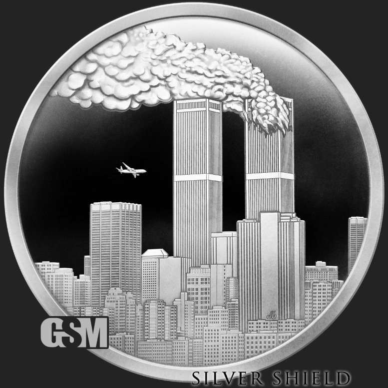2026 Silver Shield THE TOWERS - 1oz .999 Silver Proof - Pre Sale