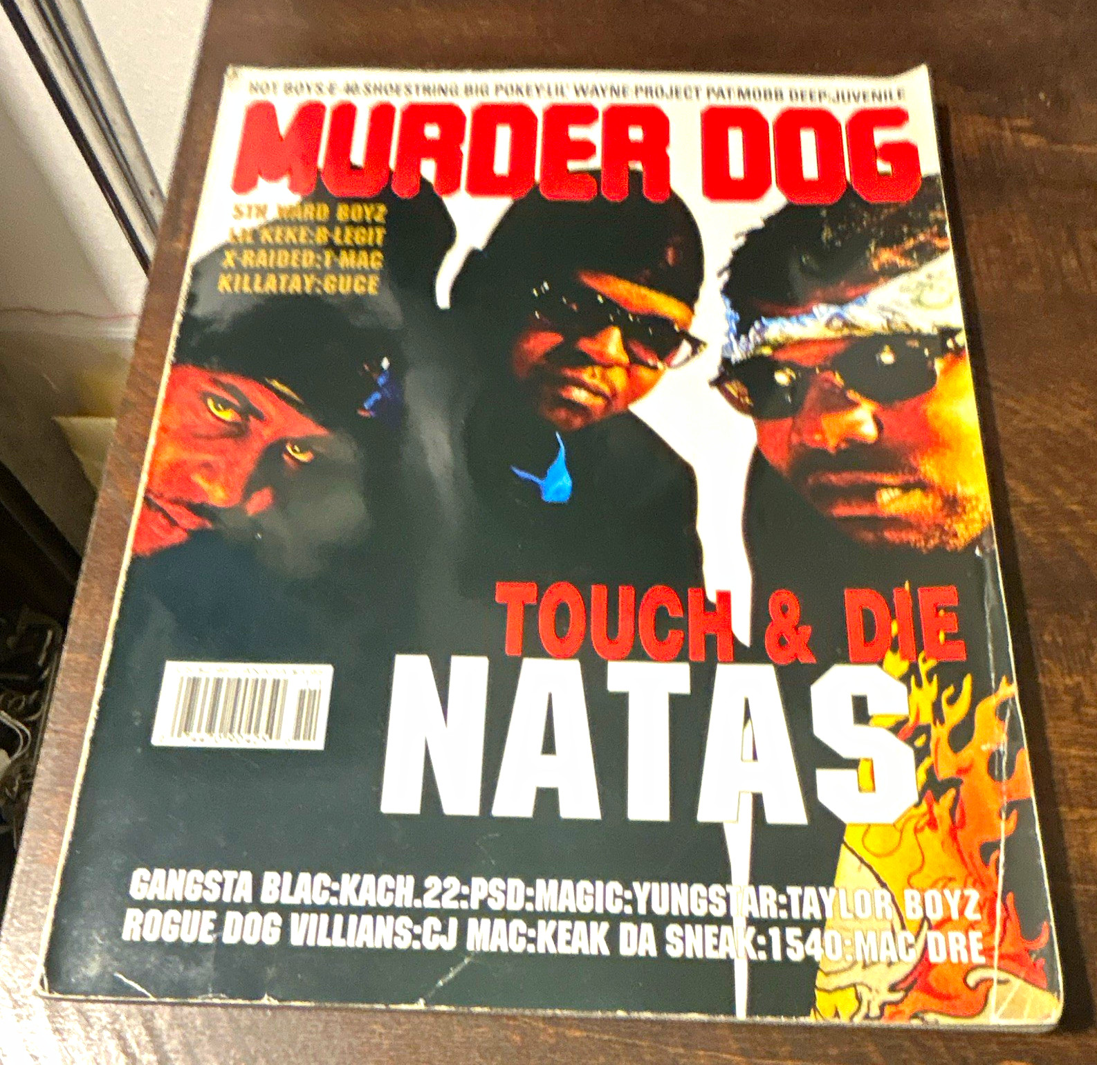 Murder Dog Magazine November 1996 Vol 6 Issue #5 Natas Cover Hip Hop Music