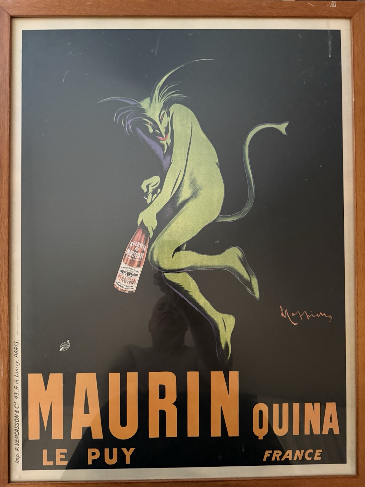 Maurin le Puy Quina Poster Framed