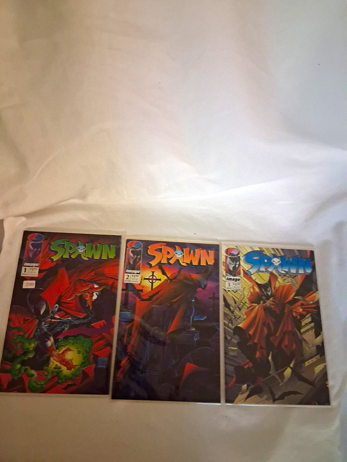 Image Spawn Comic Book Lot #1 #2 #3 Todd McFarlane Modern Age (3 Issues)
