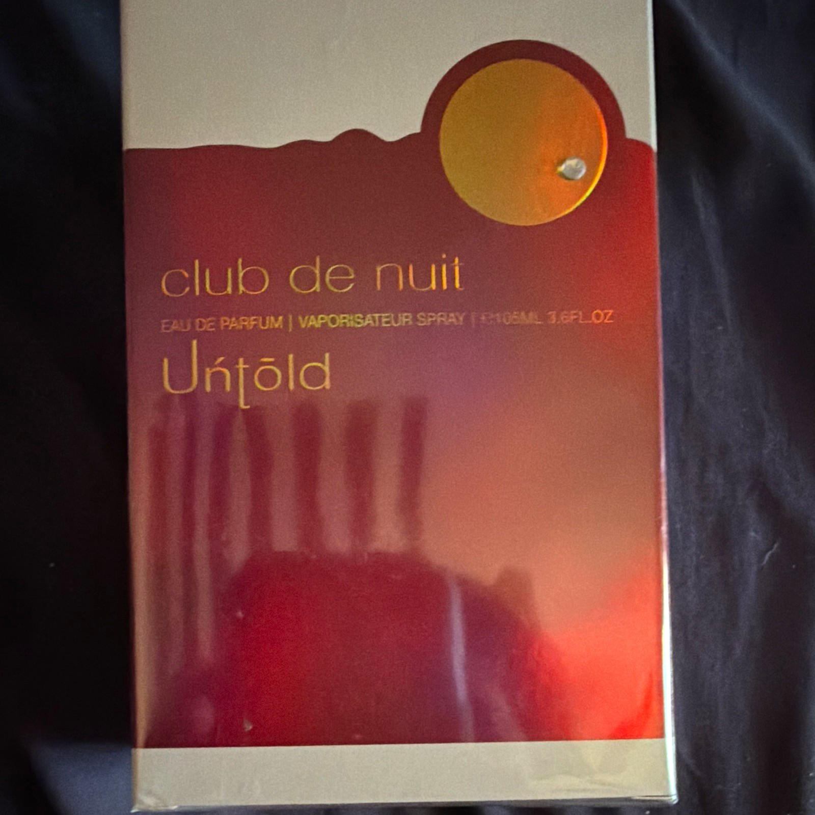 Armaf Club de Nuit Untold Eau de Parfum Spray, 3.6 fl oz Regular Size