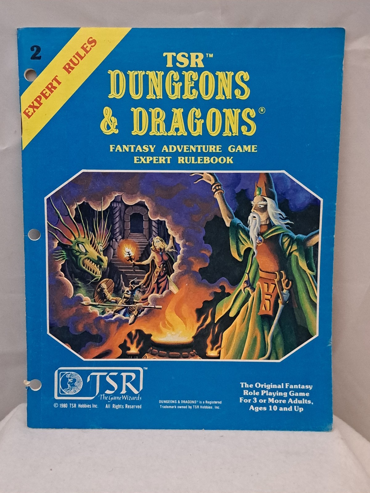 TSR Dungeons & Dragons Expert Rules Expert Rulebook First Printing 1981