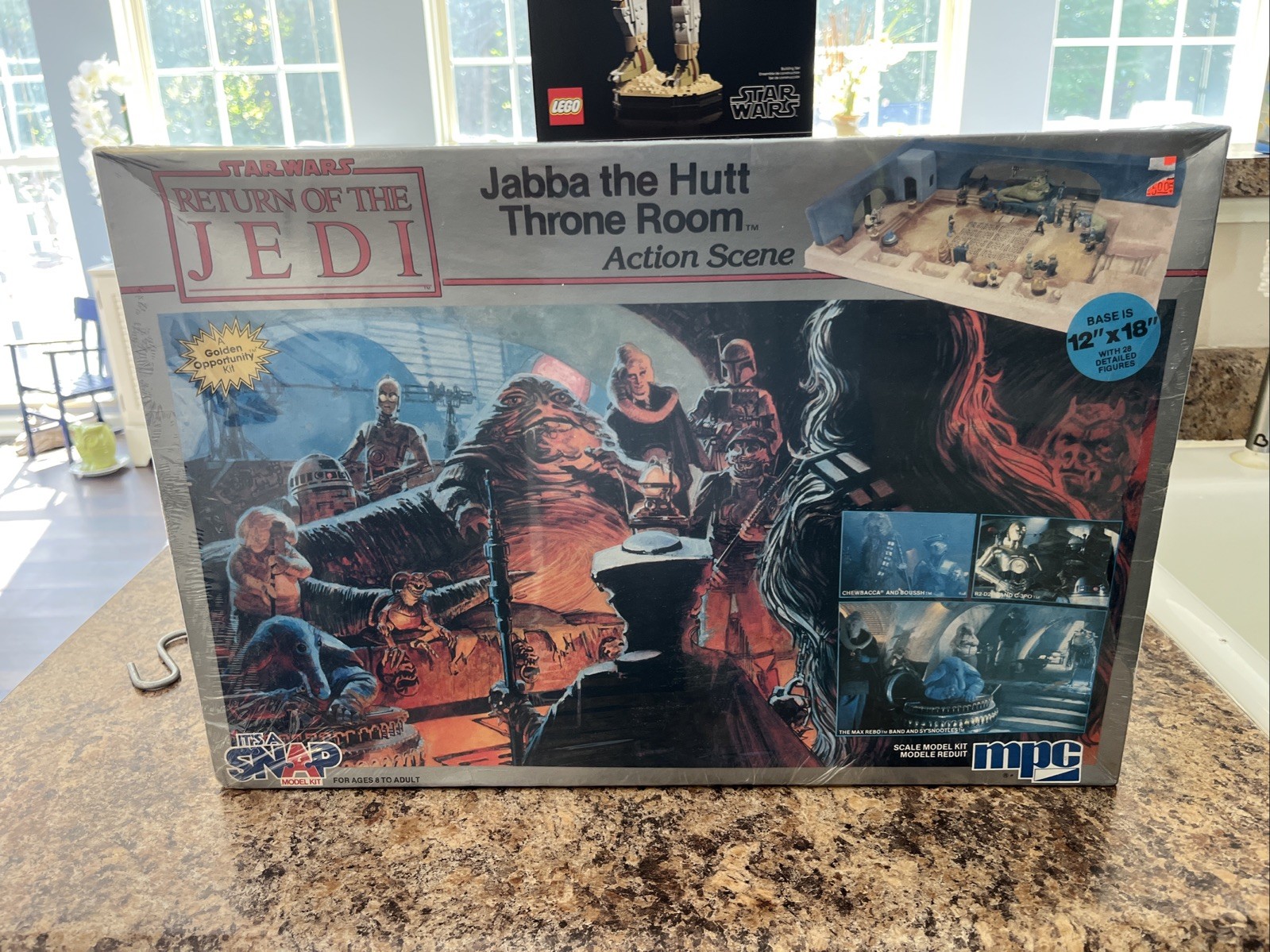1983 Stars Wars Jabba The Hurtt Throne Room In Original Sealed Packaging. 1983 Stars Wars Jabba The Hurtt Throne Room In Original Sealed Packaging.
