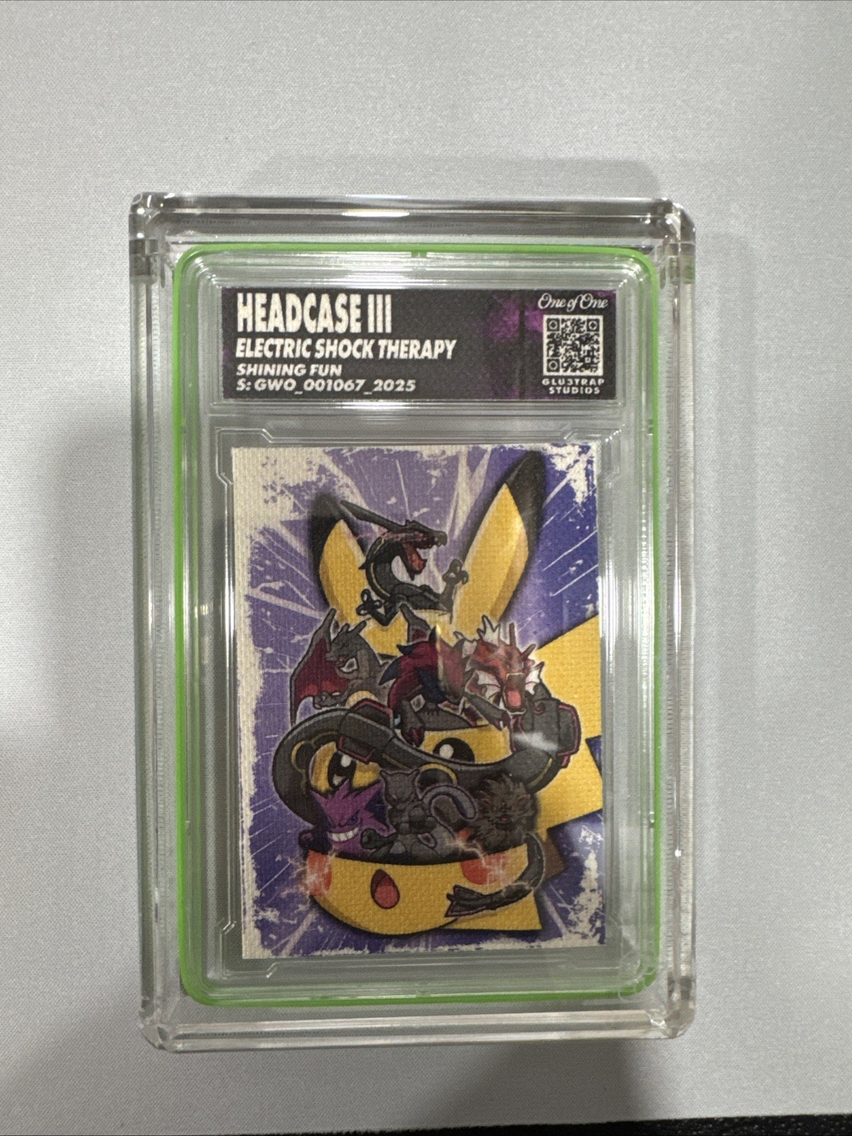 Glue Trap Glu3Trap Art Custom Card Headcase III Pokemon 1/1