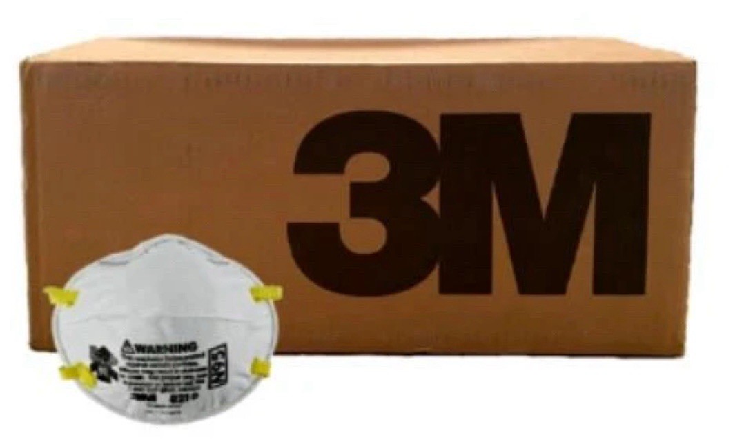 3M 8210 N95 Disposable Particulate Respirator Dust Mask Case of 160 - EXP. 2025 3M 8210 N95 Disposable Particulate Respirator Dust Mask Case of 160 - EXP. 2025