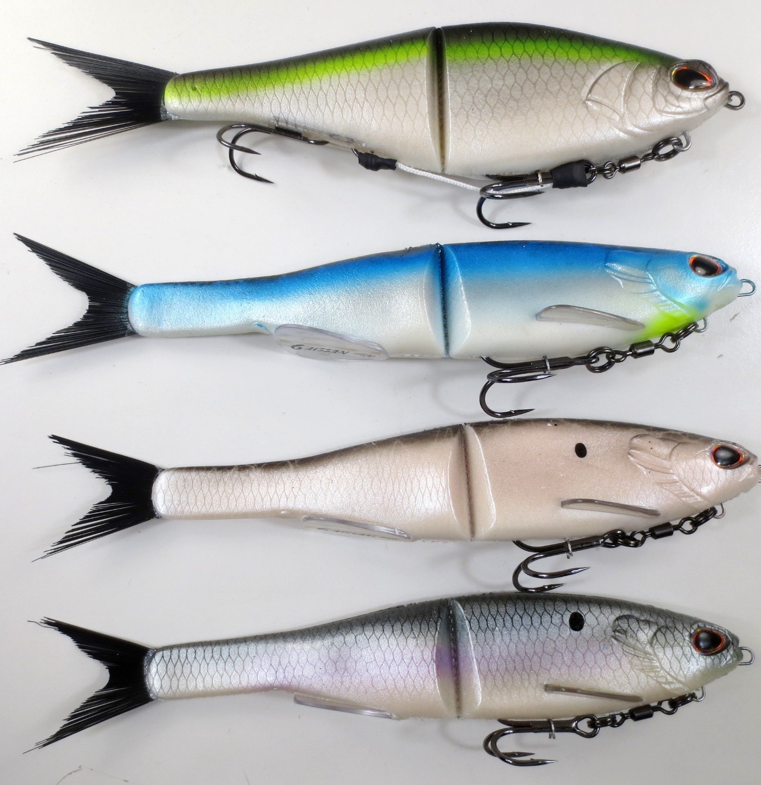 4 pcs. Berkley PowerBait 9\ 4 pcs. Berkley PowerBait 9\