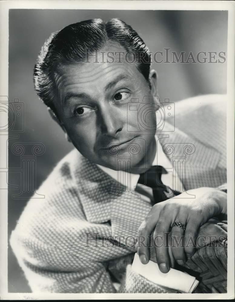 1953 Press Photo Robert Young, Actor on \