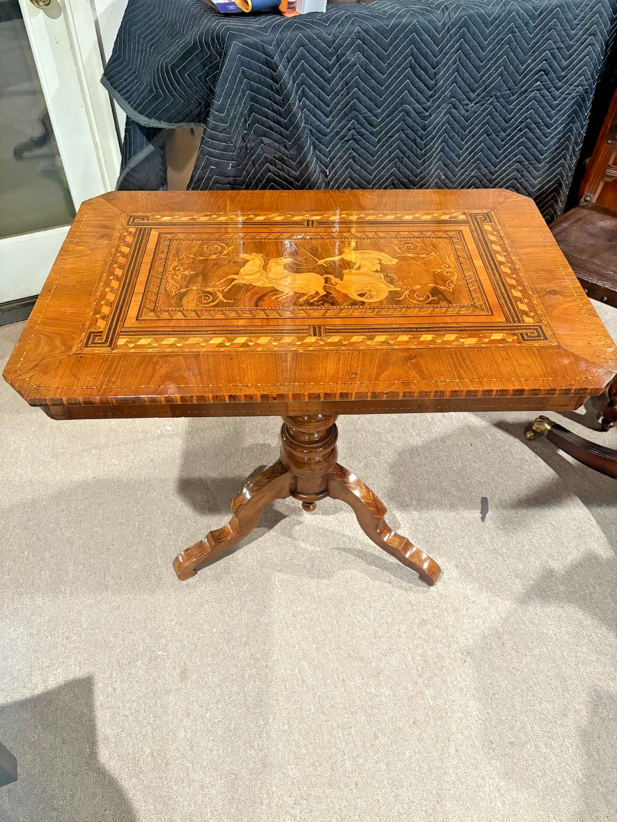 19th Century Vintage Italian Side Table 19th Century Vintage Italian Side Table