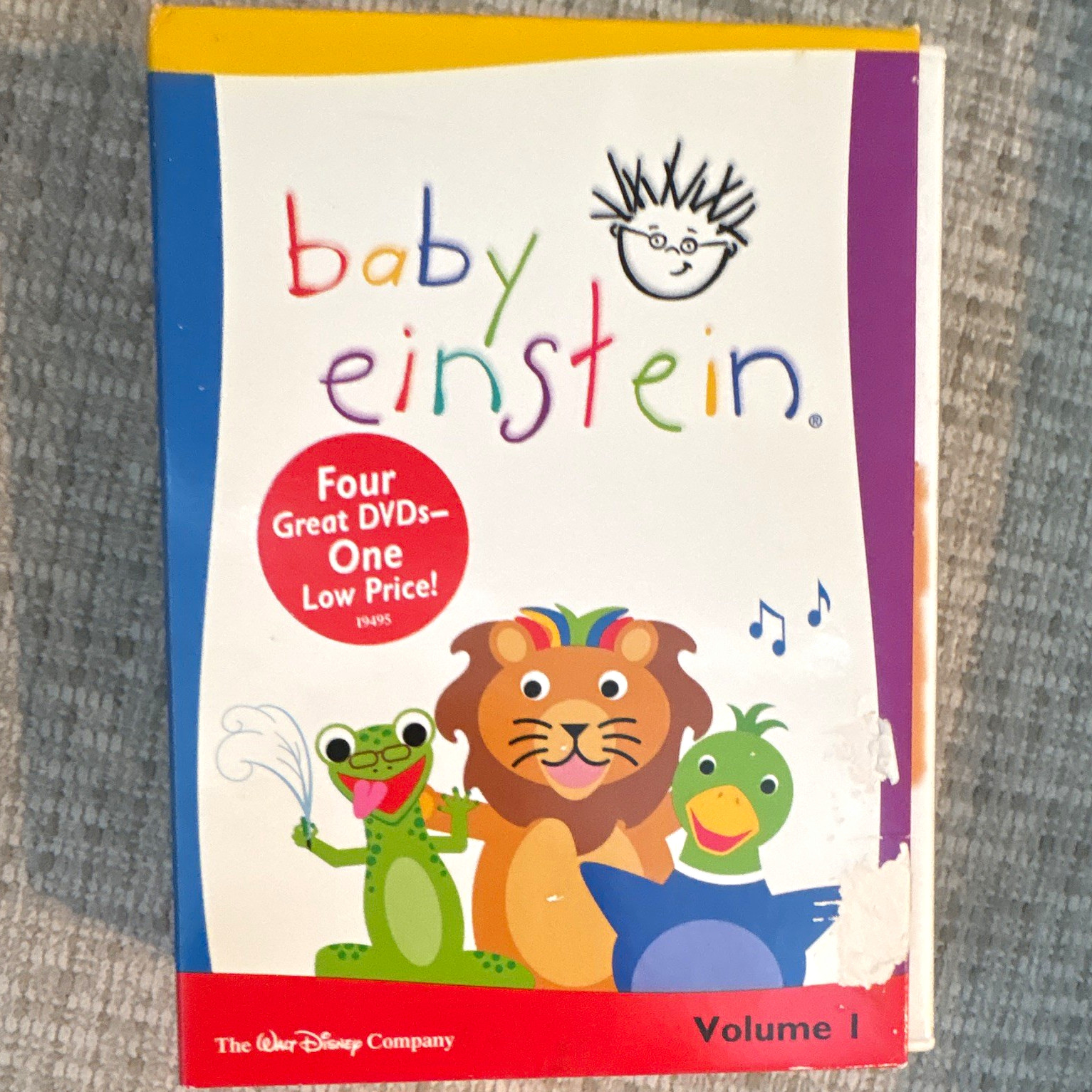 Baby Einstein Volume 1 Four Great DVDs-One Low Price DVD Box Set