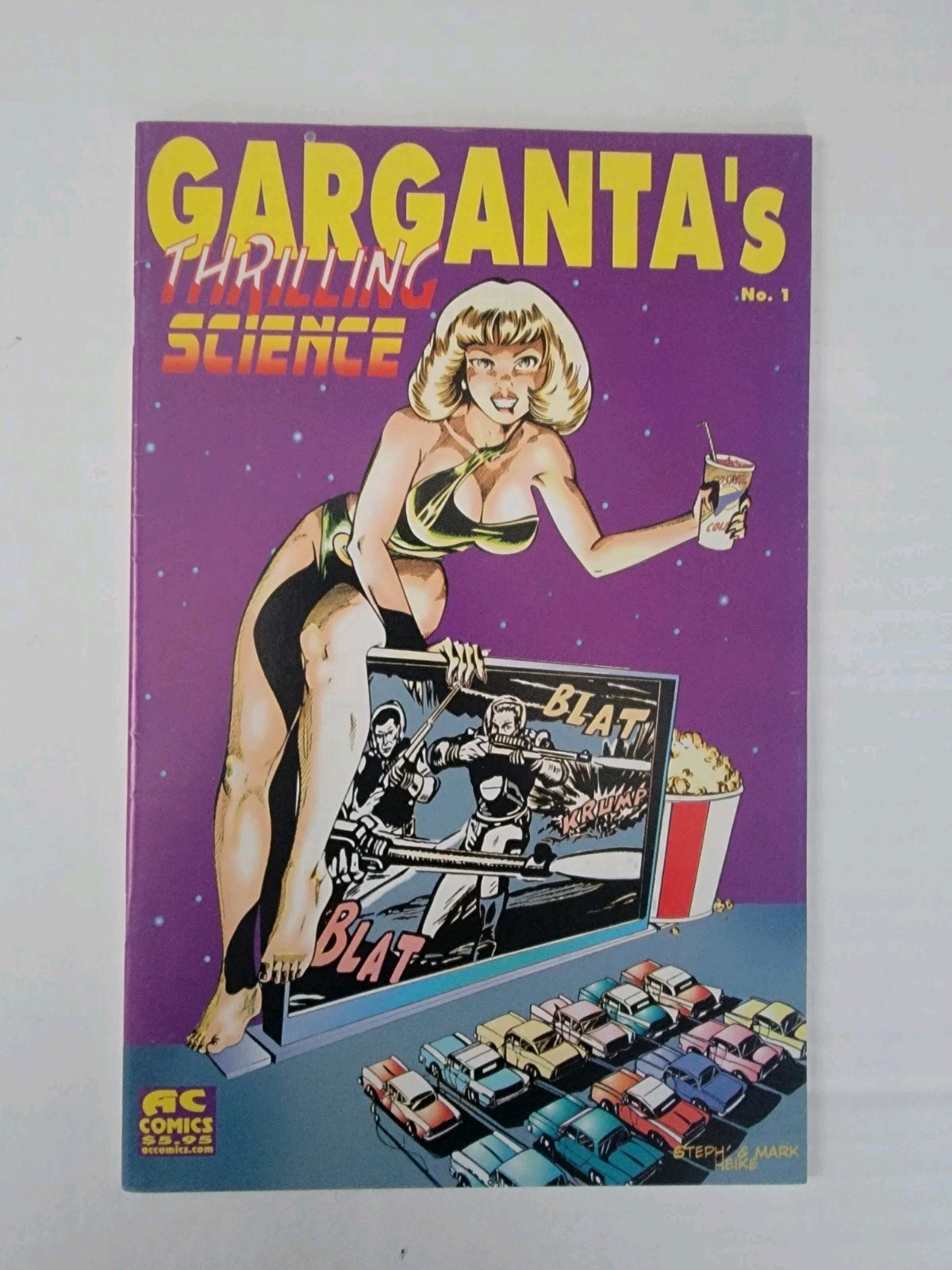 Garganta's Thrilling Science 1 AC 2001 Femforce giantess mark heike bill black Garganta's Thrilling Science 1 AC 2001 Femforce giantess mark heike bill black
