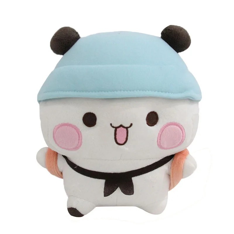 Bubu Dudu Panda Plush Toy Soft Stuffed Doll Cute Animal Gift for Kids 20cm