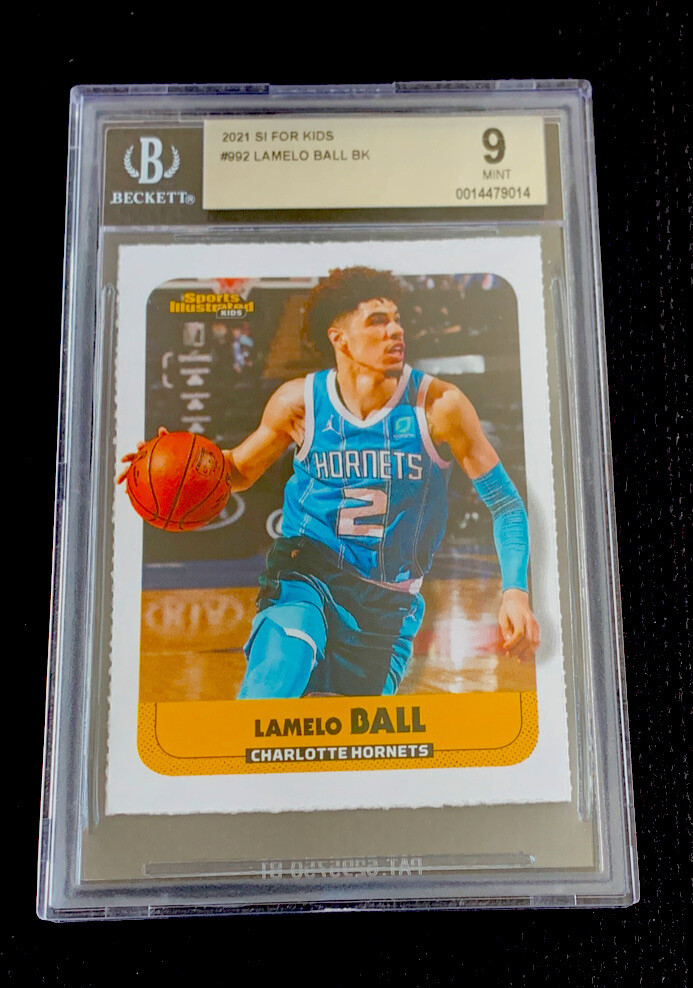 LAMELO BALL ROOKIE RARE 2020-21 Sports Illustrated for Kids SI MINT POP 1 BGS 9 LAMELO BALL ROOKIE RARE 2020-21 Sports Illustrated for Kids SI MINT POP 1 BGS 9