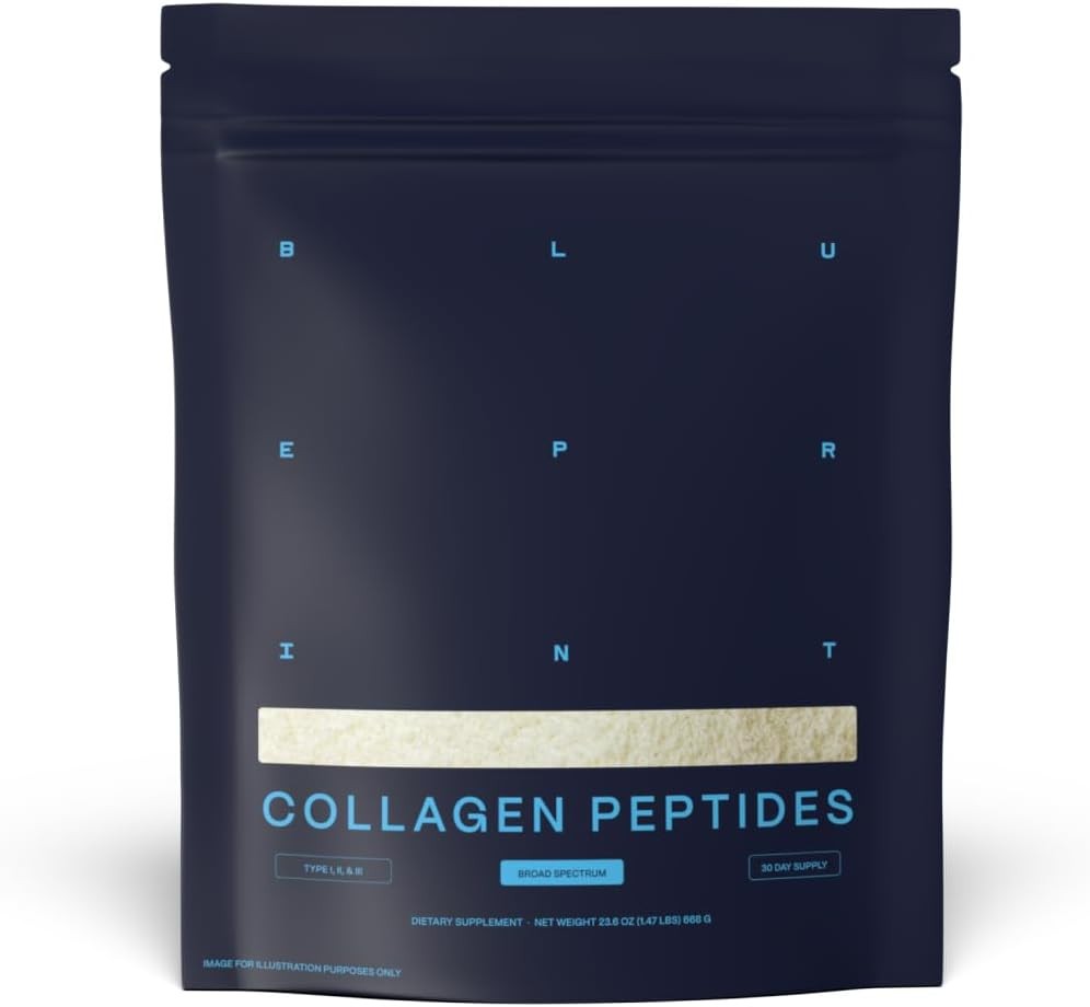 Blueprint Bryan Johnson Hydrolyzed Collagen Peptides Powder – Type I,II & III Co