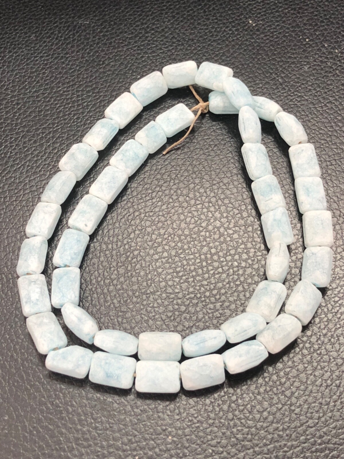 vintage fancy African beads 9mm genuine, strand