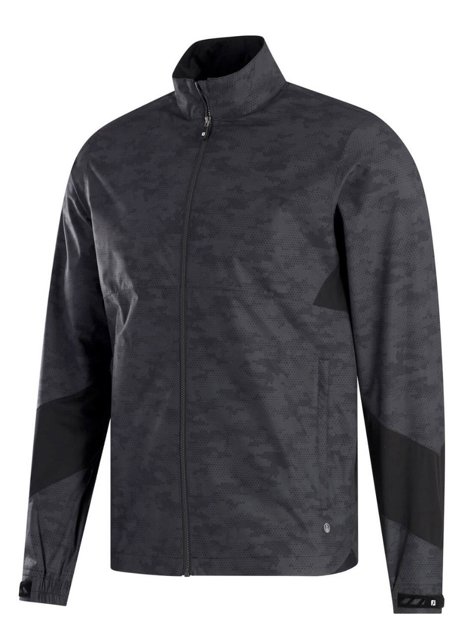 NWT FootJoy Hydrolite X Golf Rain Jacket, Black Camo  33357 Size Smal