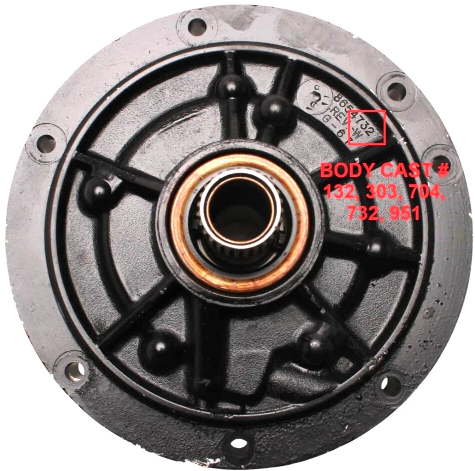 700R4 TRANSMISSION PUMP AUXILARY COMPLETE 10 VANE 1987-92 (700-R4)