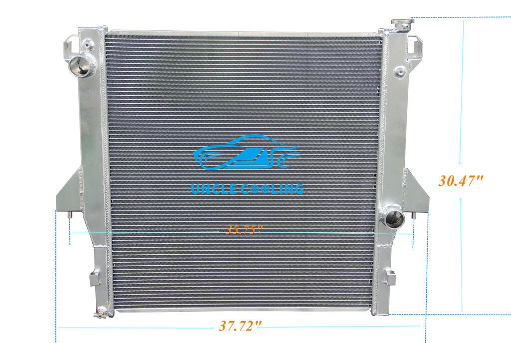 DPI2711 Aluminum Radiator For 2003-2009 2008 Dodge Ram 2500 3500 5.9 6.7 Cummins