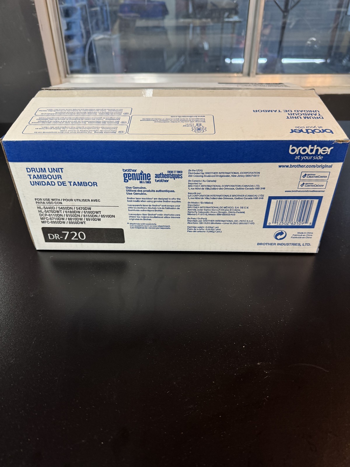 Brother DR-720 Genuine Drum Unit, Open Box, HL-5470/MFC-8710/DCP-8150