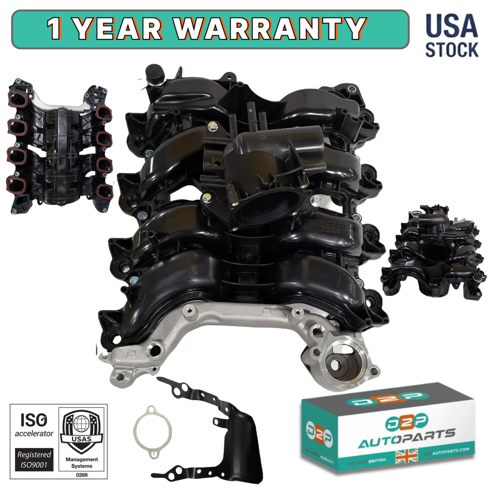 Upper Intake Manifold For Ford F150 E150 E250 4.6L V8  9L3Z9424E OEM QUALITY