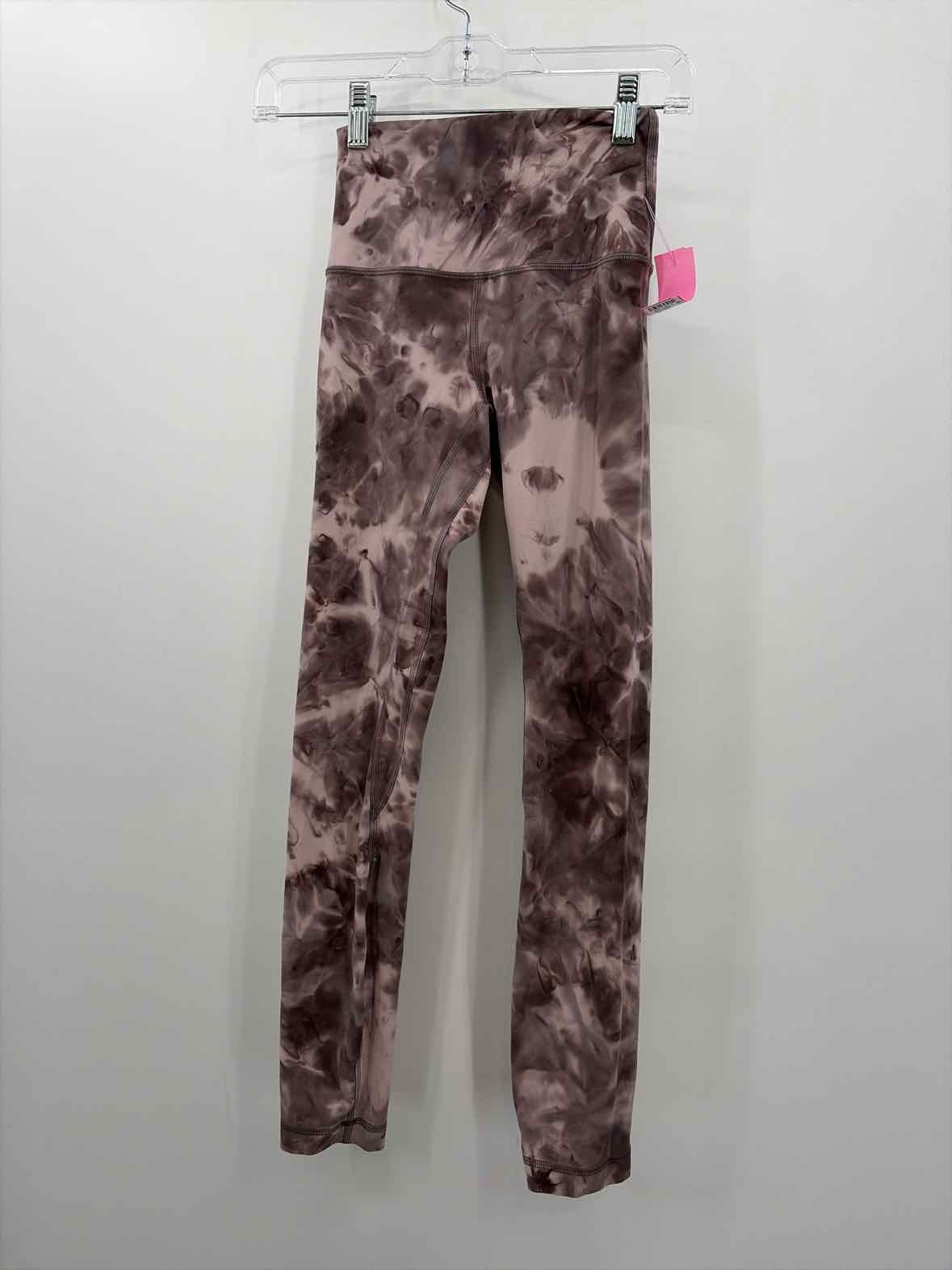 Pre-Owned Lululemon Gray Size 2 Legging Athletic Pants
