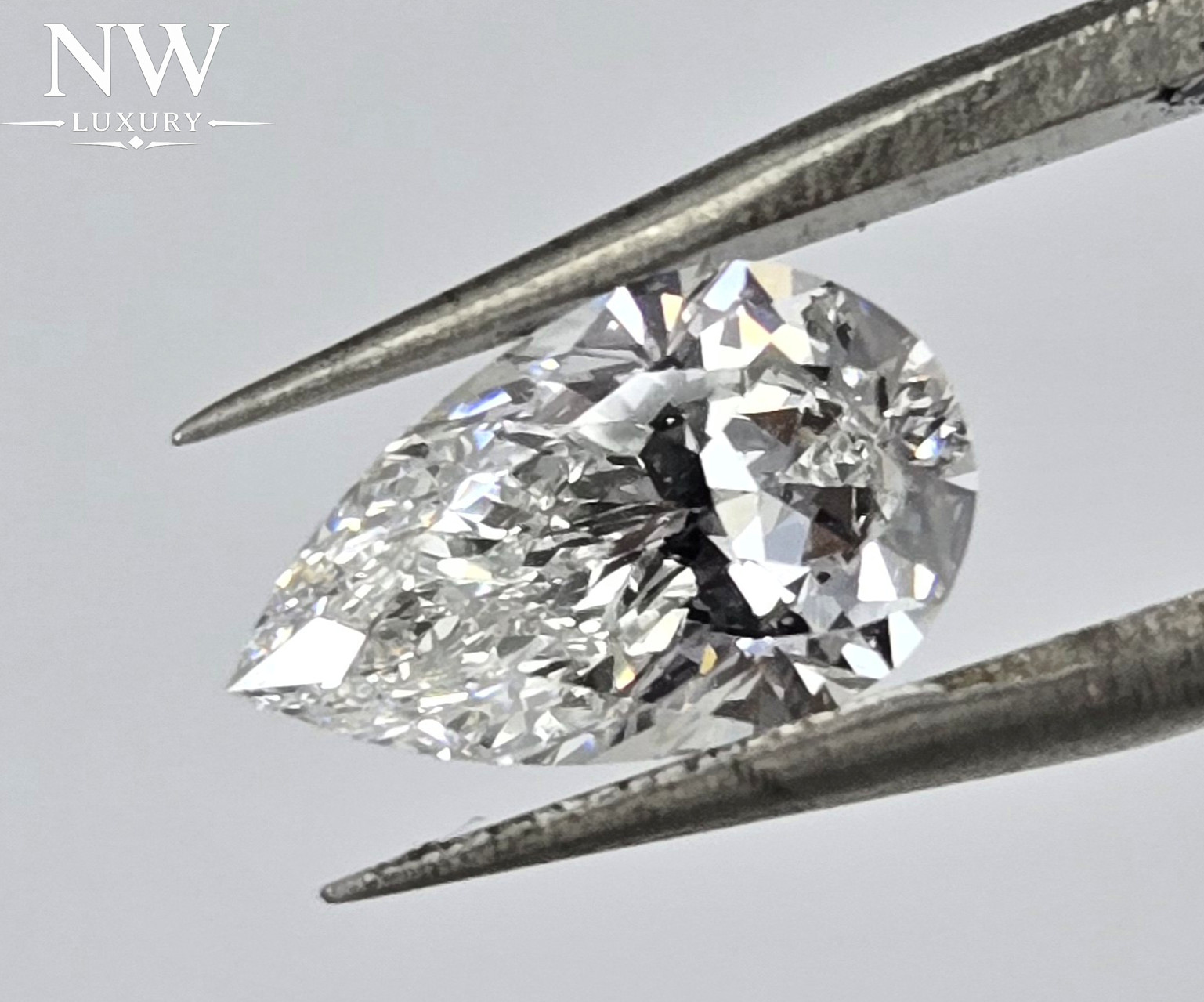 IGI Certified 1.18 CT Pear Brilliant Lab Diamond VS1 E Color USA Certified NEW