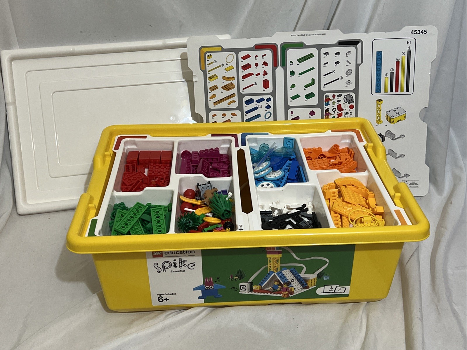 LEGO Education Spike Essential 45345 100% Complete Set, Pre Owned, Tested